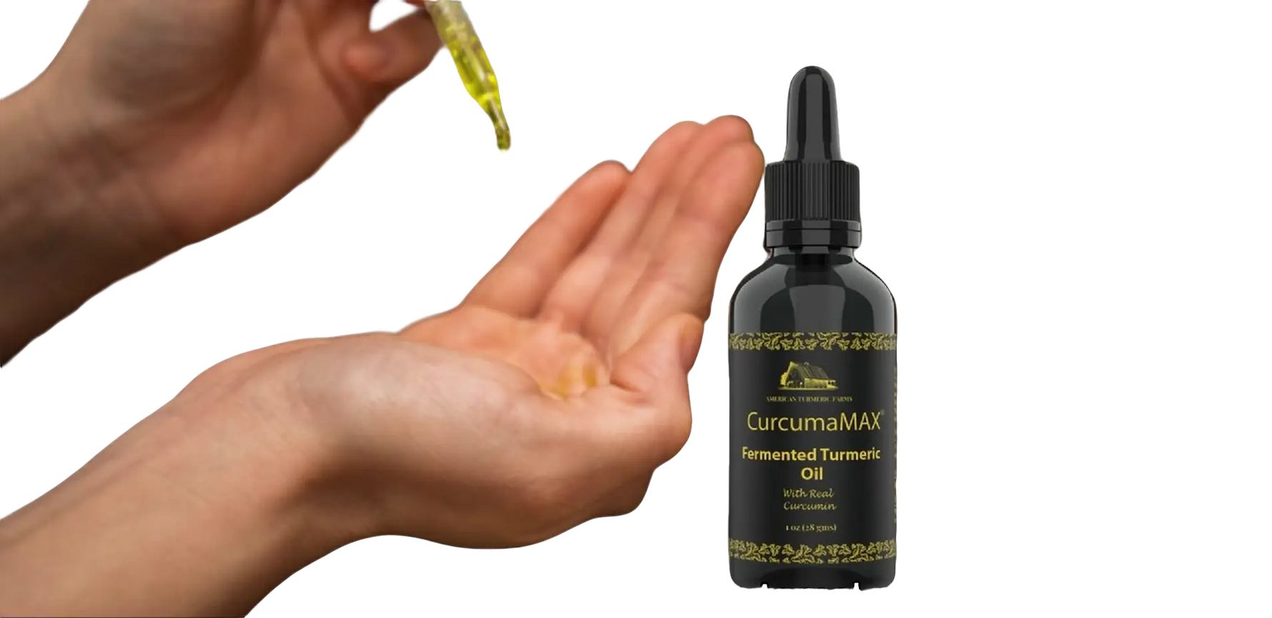 CurcumaMAX Fermented Turmeric Oil 50ml – Enhanced Curcumin, Lead-Free, Internal & Topical