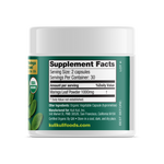 Organic Pure Moringa Powder Capsules (60-Count)
