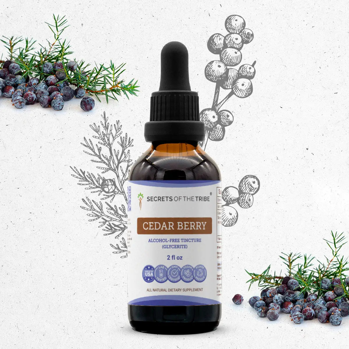 Cedar Berry Tincture
