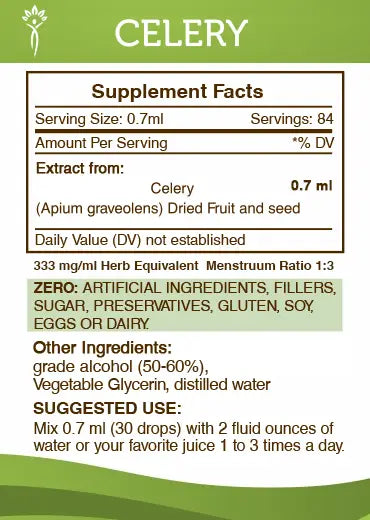 Celery Tincture