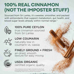 Ceylon Cinnamon Powder Organic, 64 servings