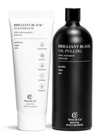Charcoal Oil Pulling + Hydroxyapatite Toothpaste Bundle