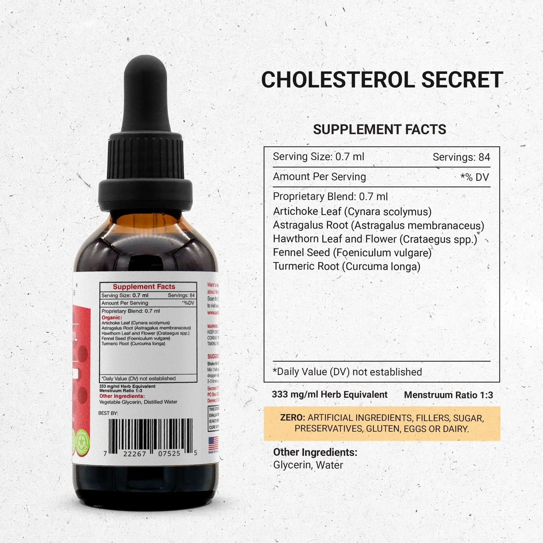 Cholesterol Secret - Blood Lipid Formula