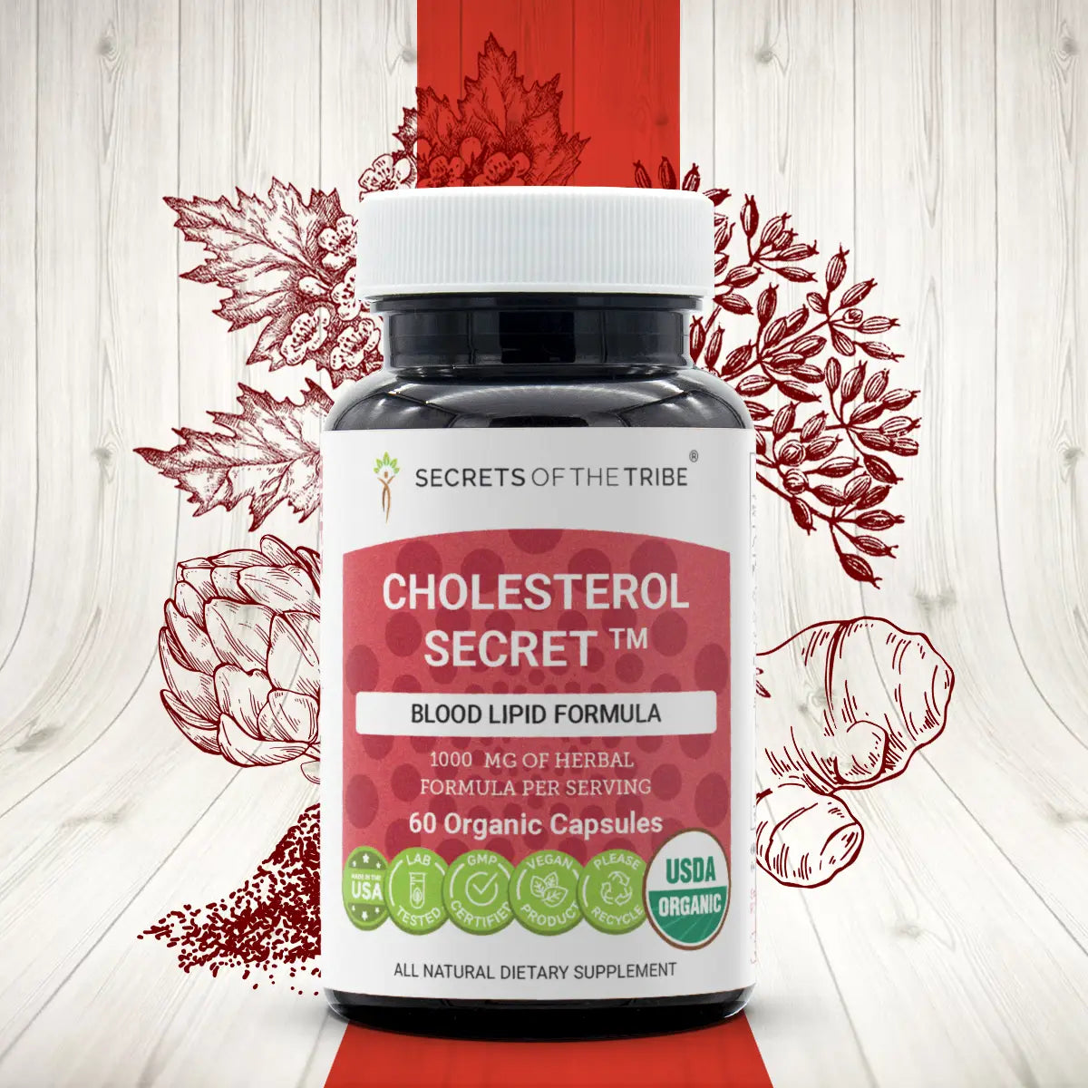 Cholesterol Secret Capsules - Blood Lipid Formula