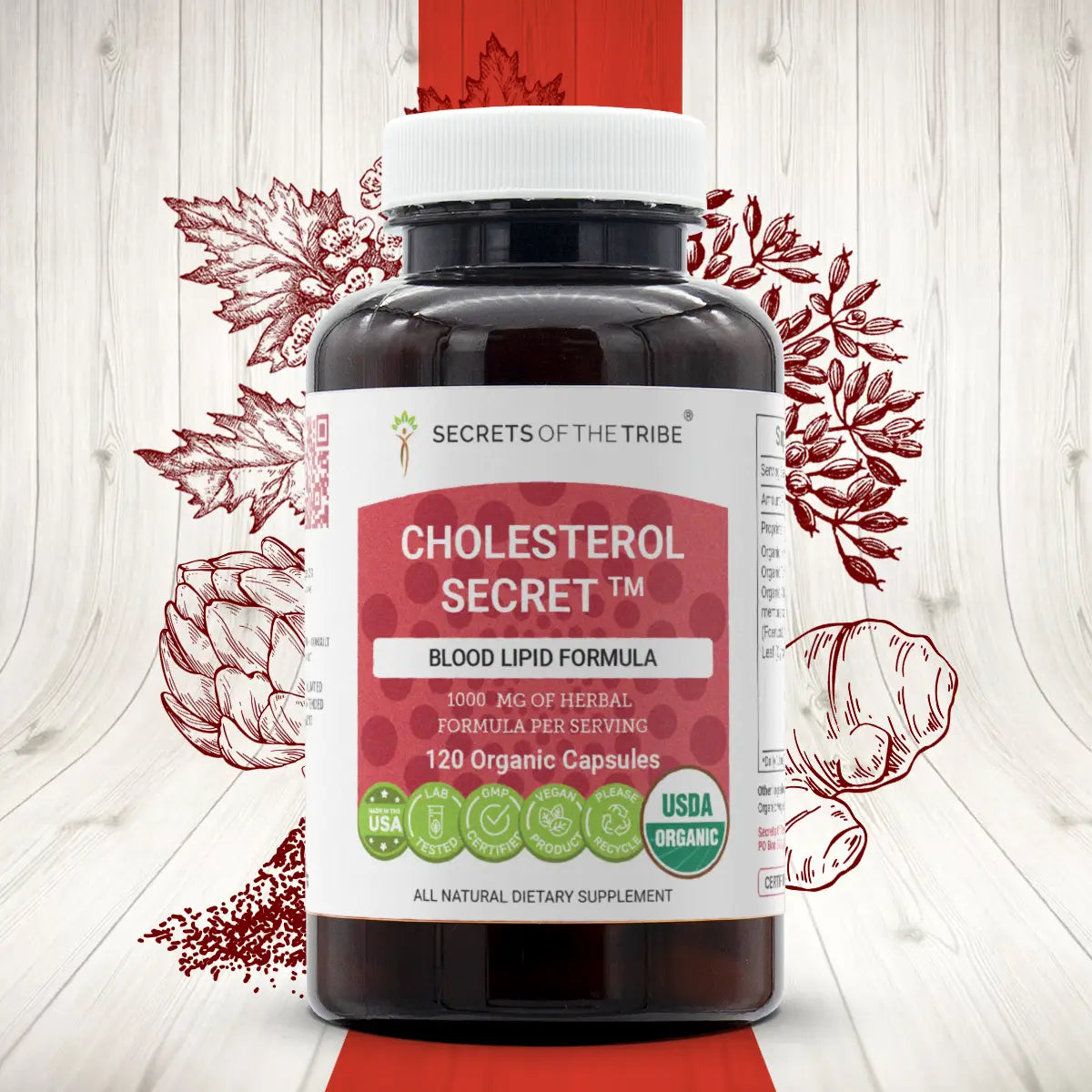 Cholesterol Secret Capsules - Blood Lipid Formula