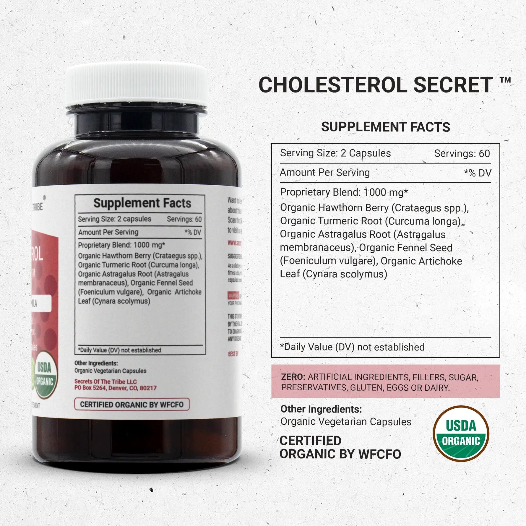 Cholesterol Secret Capsules - Blood Lipid Formula