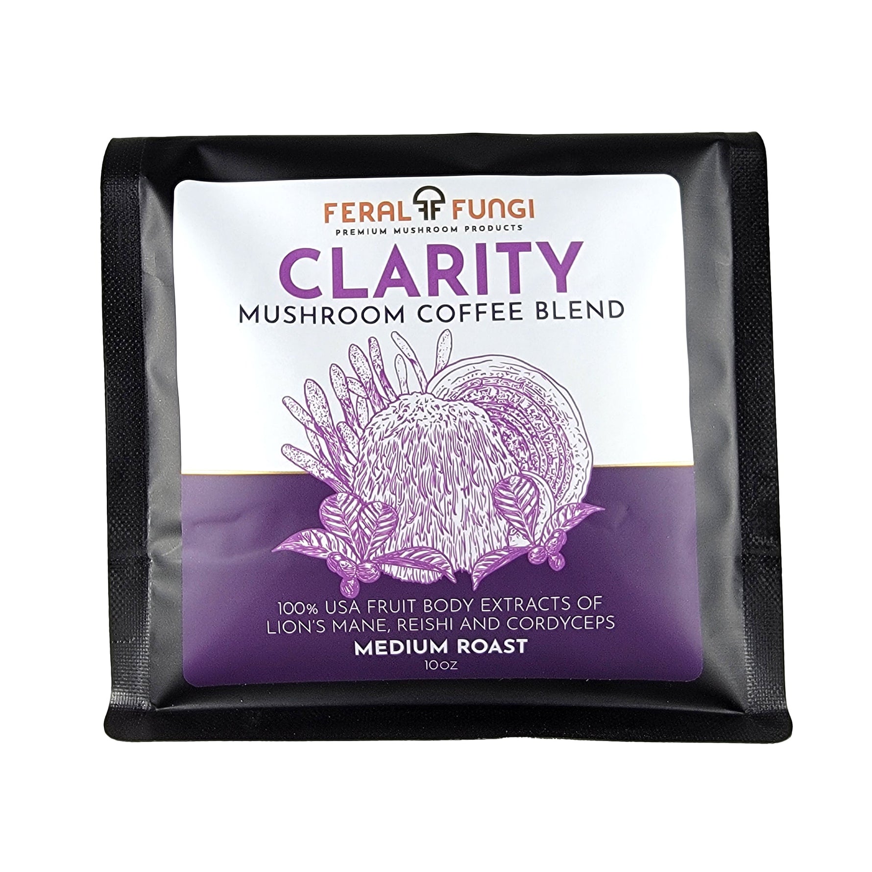 Clarity Mushroom Coffee 10 oz.