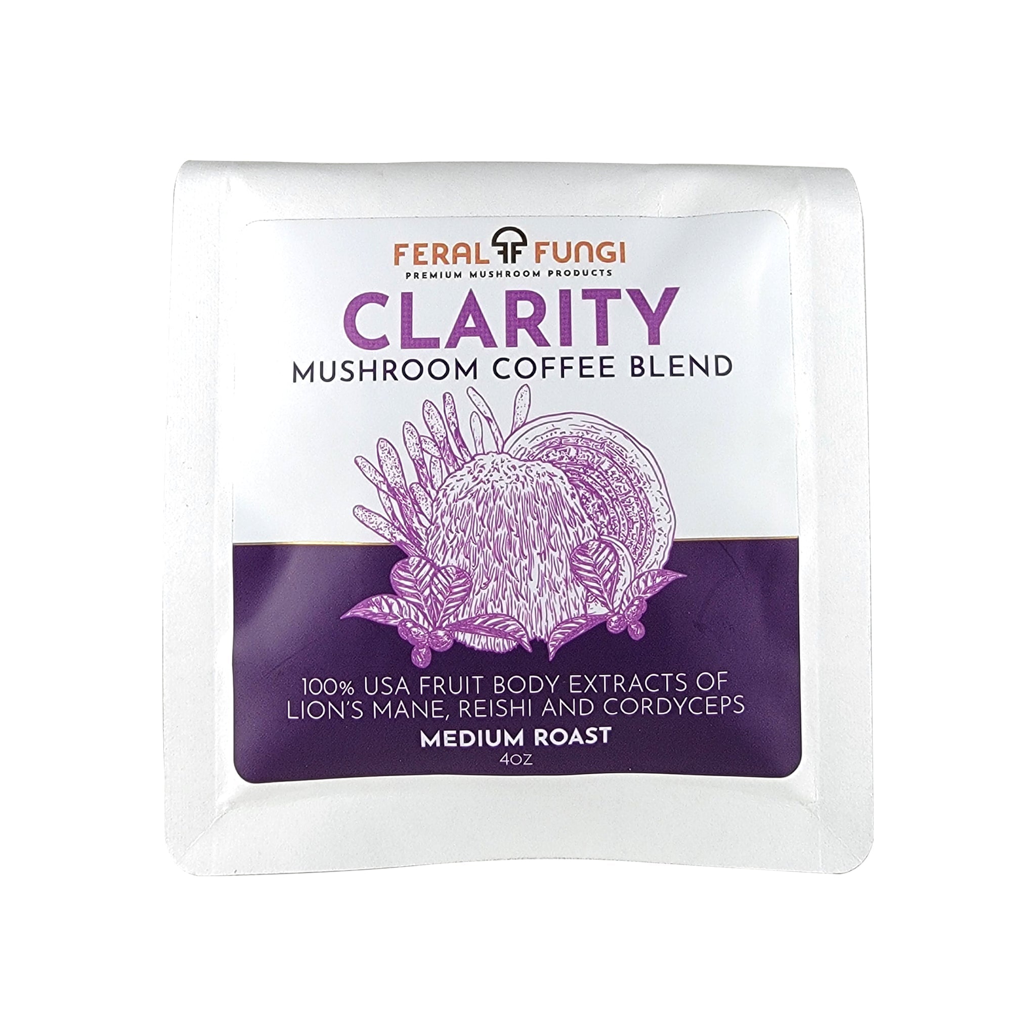 Clarity Mushroom Coffee 4 oz.