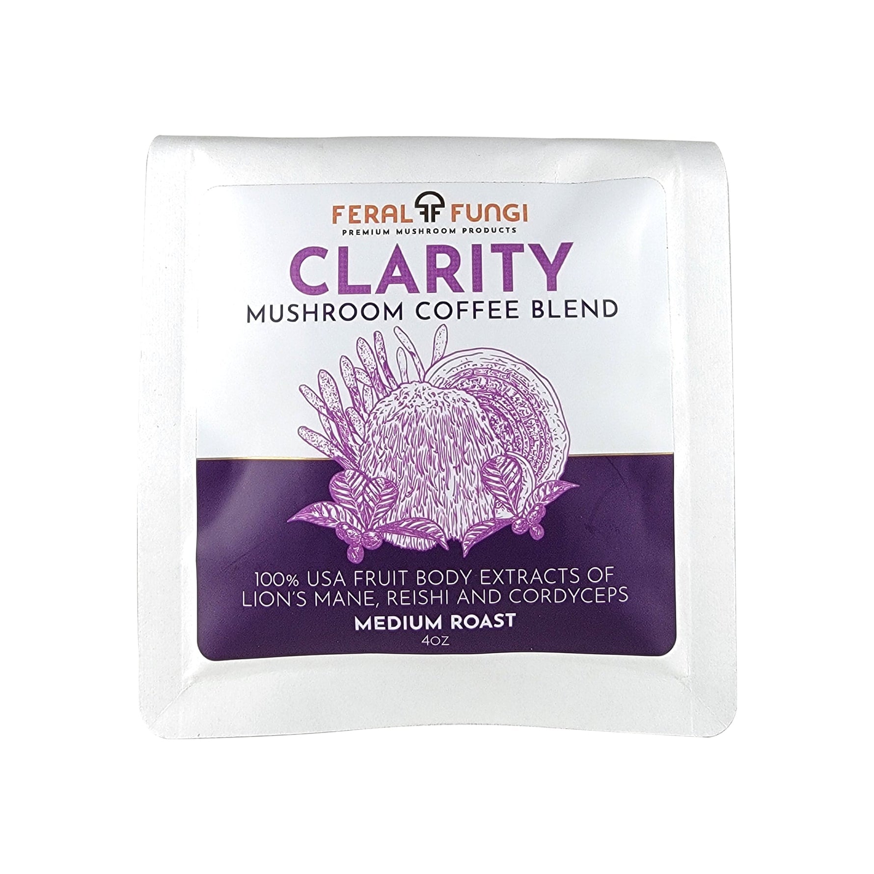 Clarity Mushroom Coffee 4 oz.