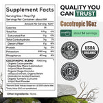 CocoTropic, 32 servings – Organic Mushroom Mix for Energy & Focus
