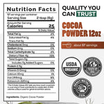 Cocoa Powder, 57 servings - Single-Origin Antioxidant