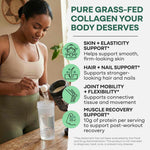 Grass-Fed Collagen Peptides, 41 servings – Skin, Hair & Joint Support Collagen