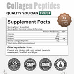 Grass-Fed Collagen Peptides, 41 servings – Skin, Hair & Joint Support Collagen