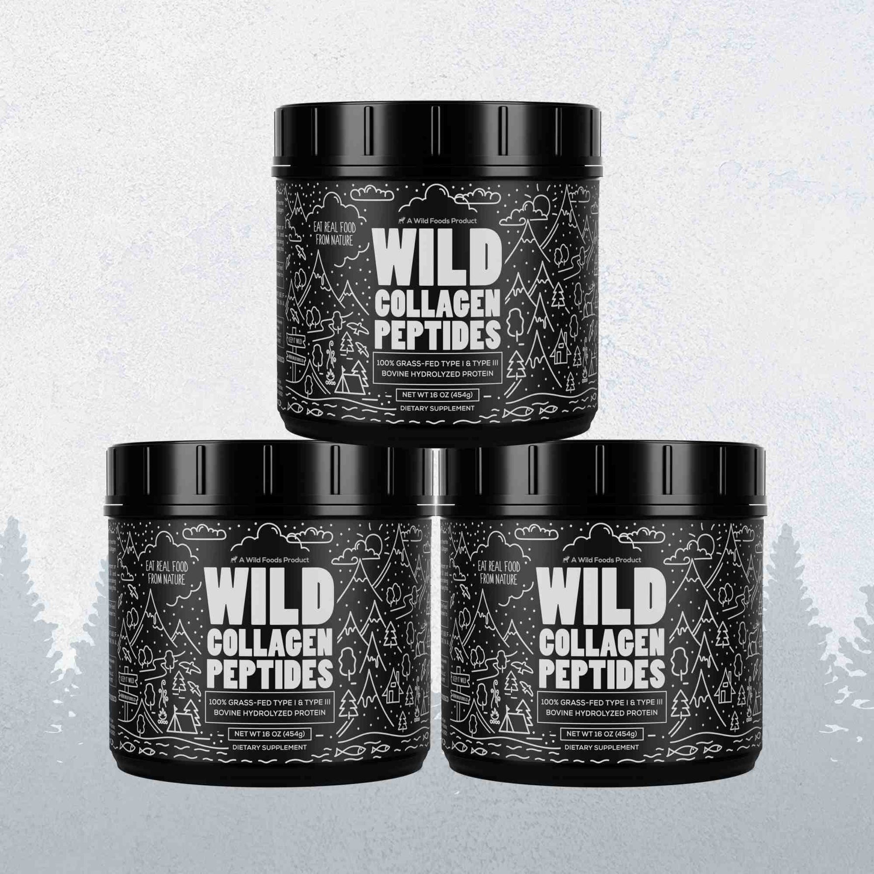 Grass-Fed Collagen Peptides, 41 servings – Skin, Hair & Joint Support Collagen