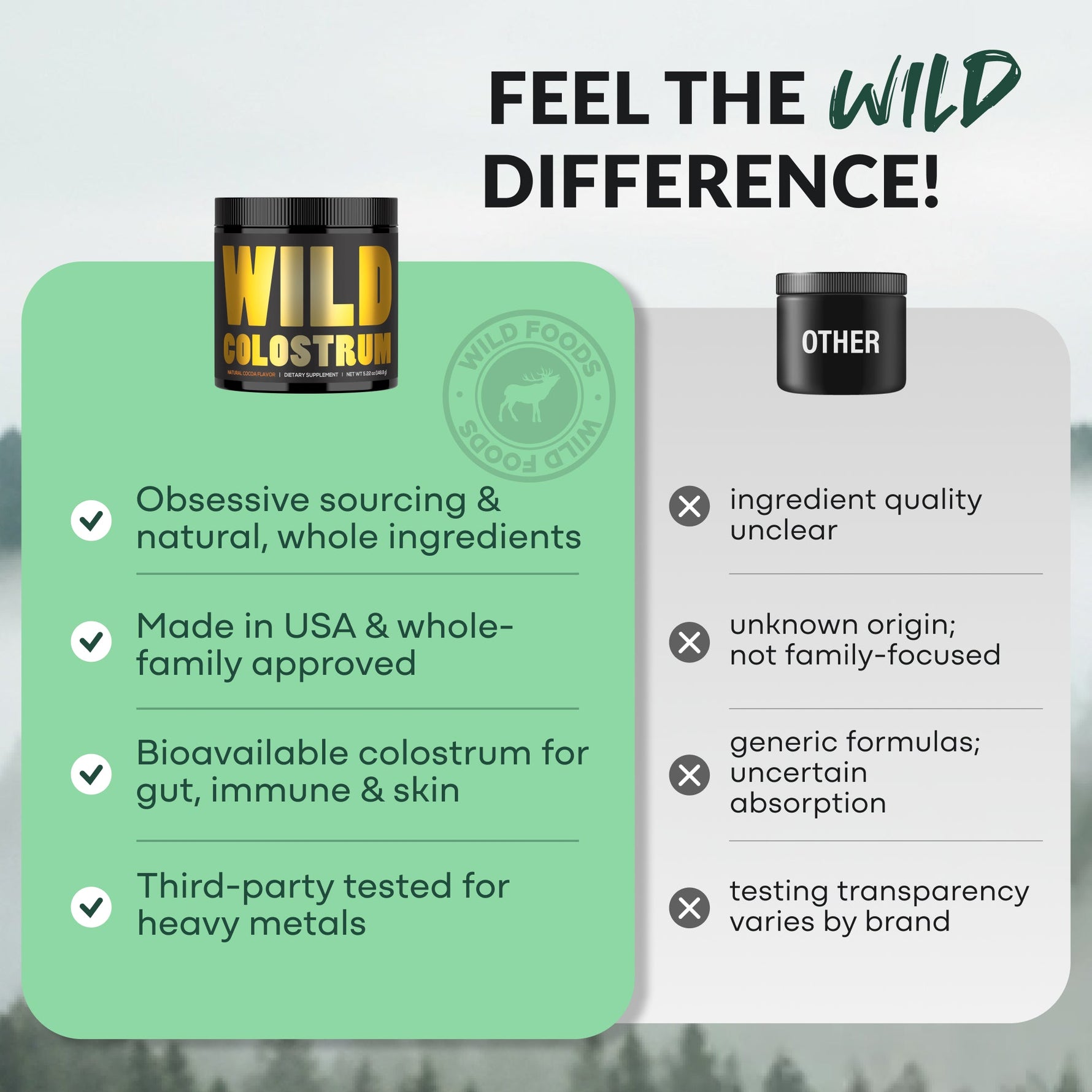 Wild Colostrum