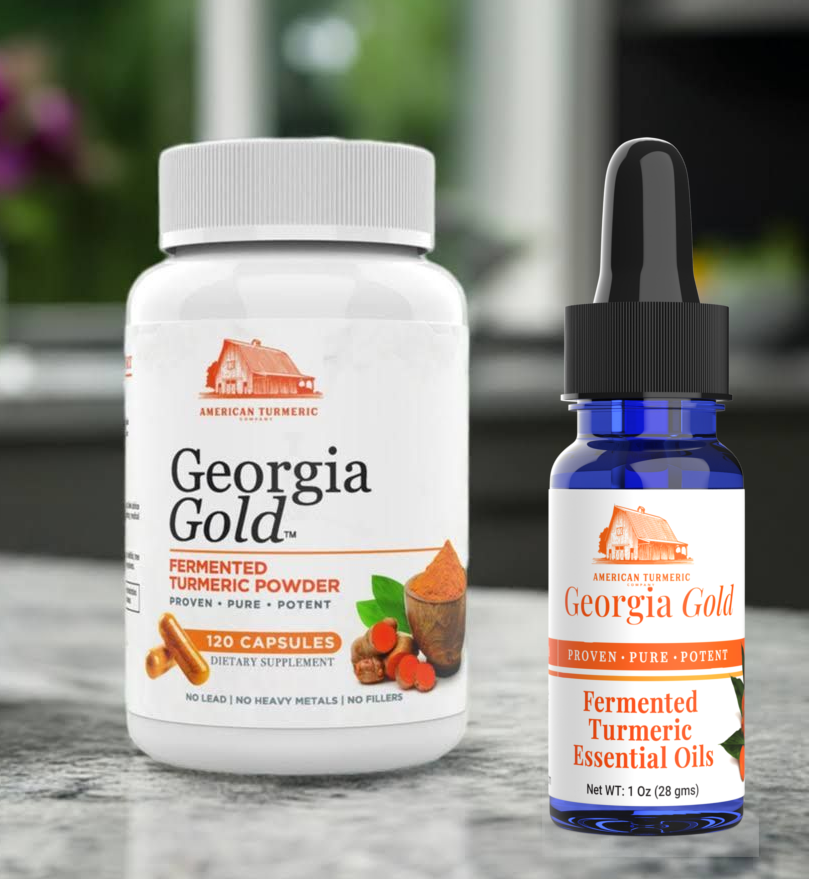 Fermented Turmeric Capsules & Oil Bundle – Lead-Free, Complete Daily Ritual