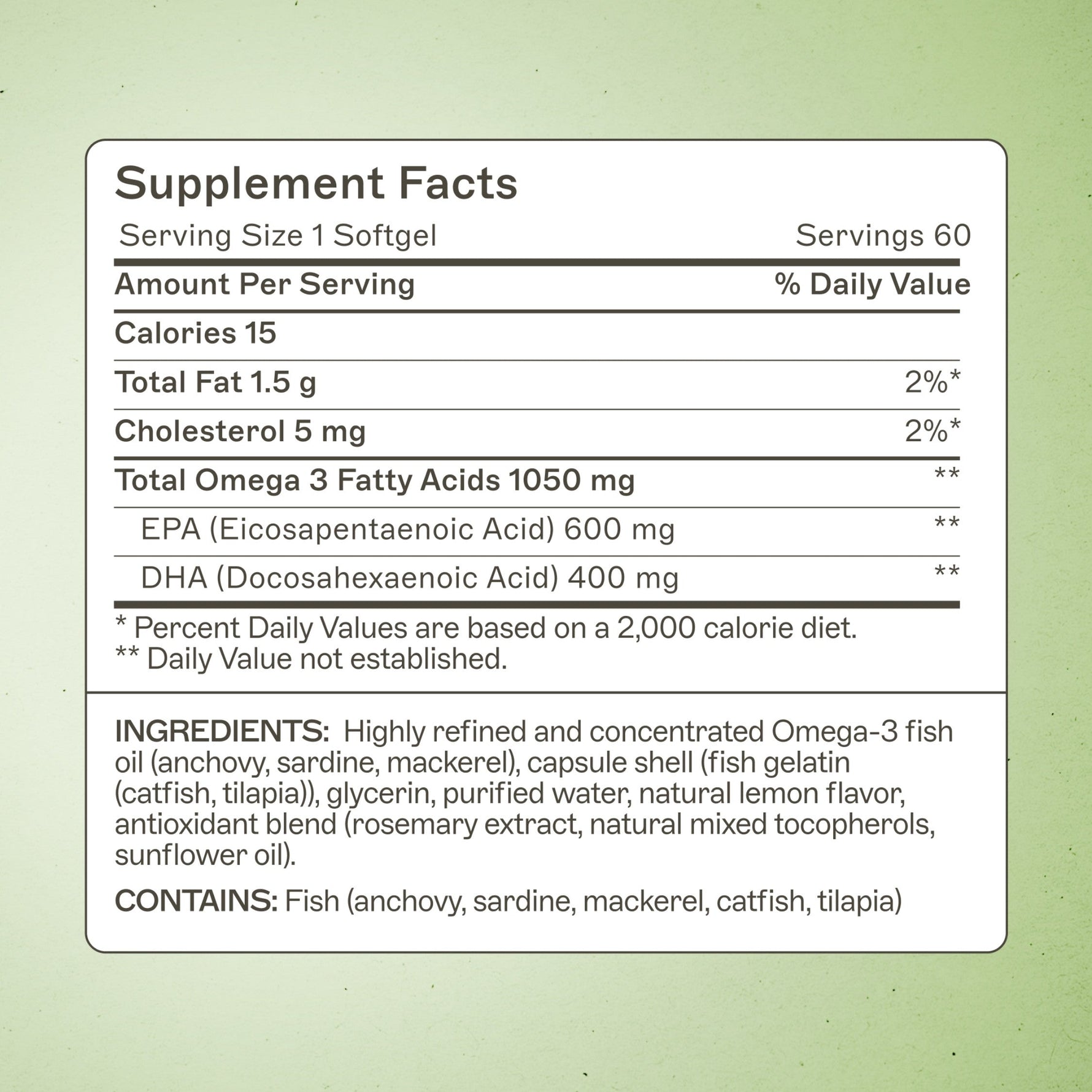 - Complete Omega-3 Softgels -