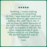 Oil Pulling Bundle – Gentle Green + Brilliant Black
