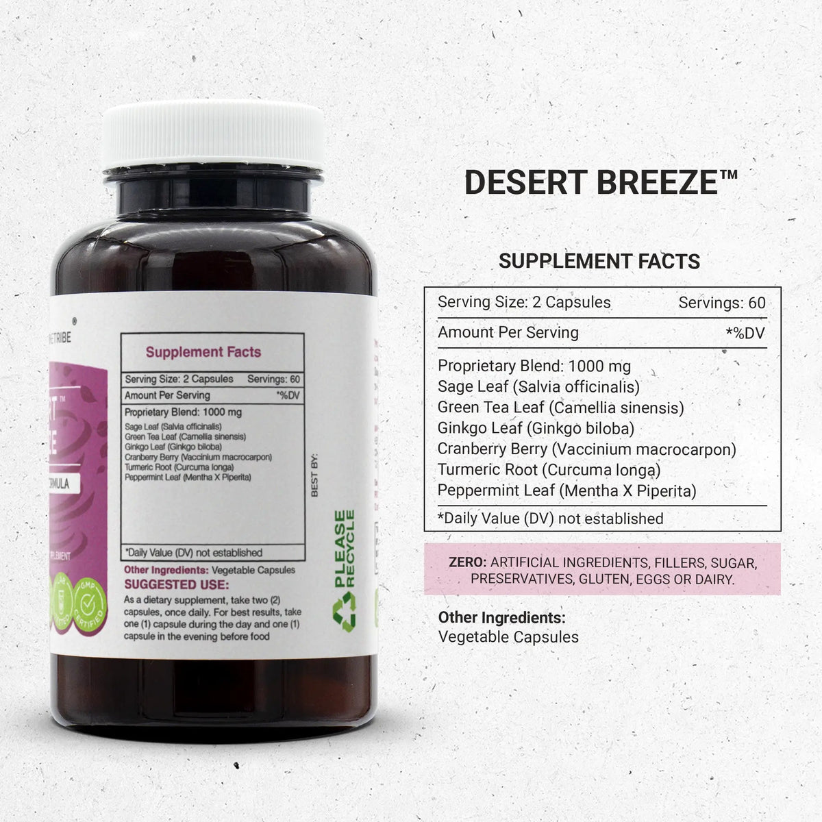 Desert Breeze Capsules - Fresh Breath Formula
