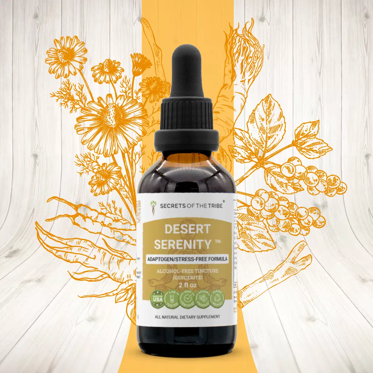 Desert Serenity - Adaptogen/Stress-free Formula