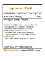 Desert Serenity Capsules - Adaptogen/Stress-free Formula
