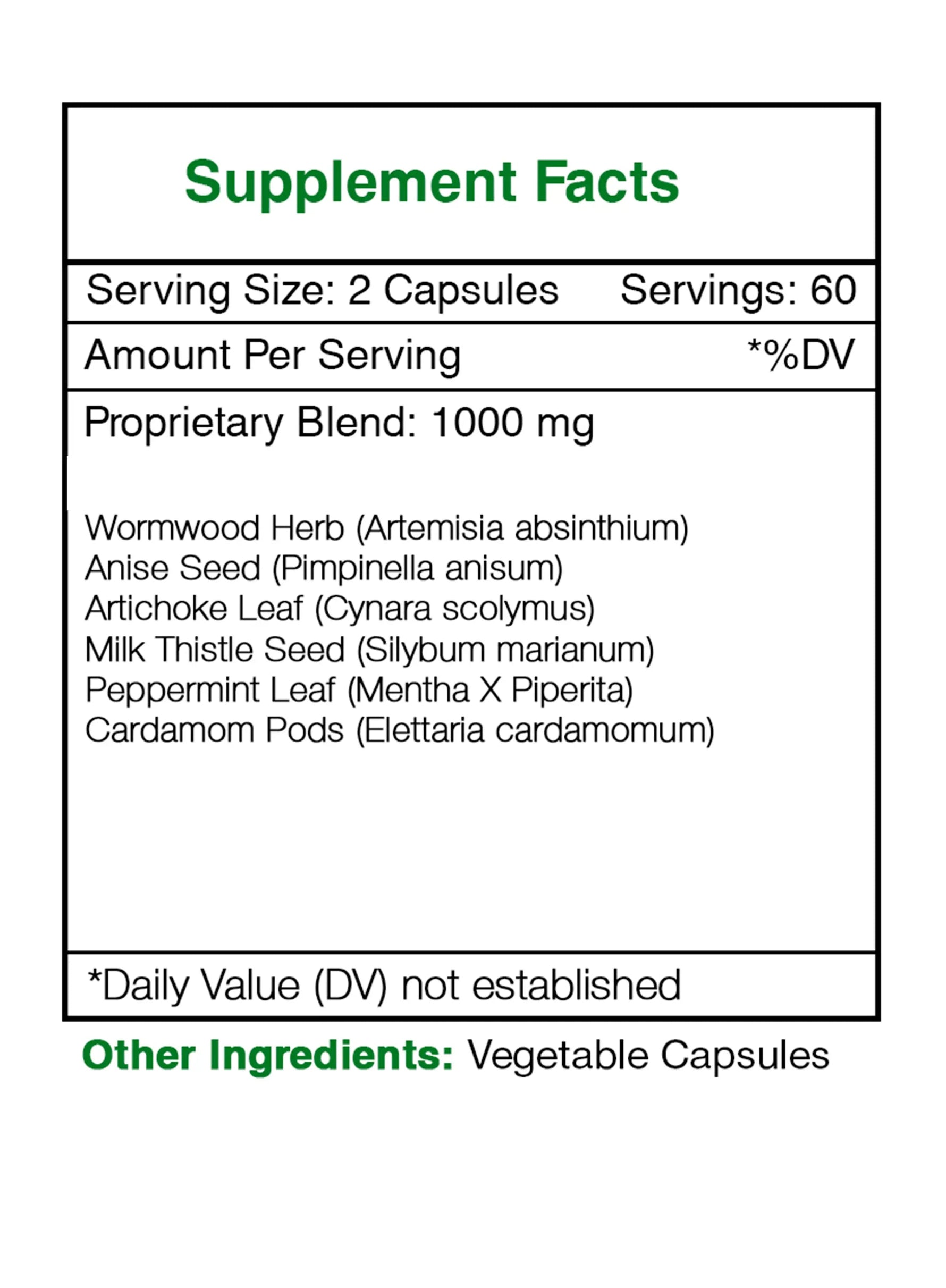 Digestive Capsules - Healthy Digestion Formula