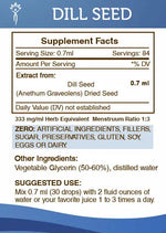 Dill Seed Tincture