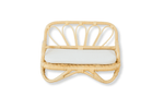 The Heirloom Doll Couch | Boho Montessori Doll Furniture | Eco-Friendly Pretend Play Sofa for Dolls