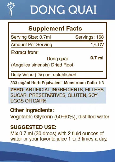 Dong Quai Tincture