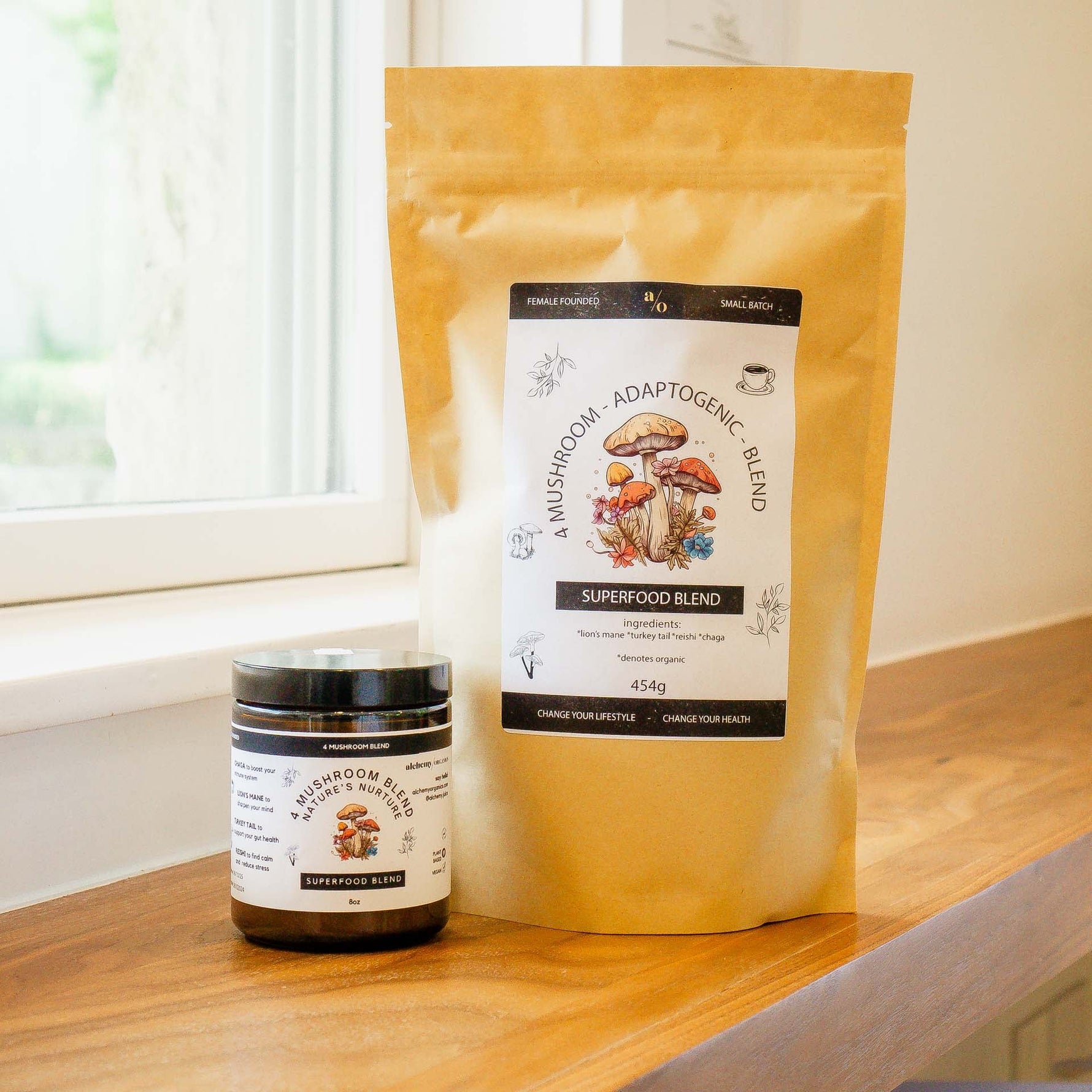 4 Mushroom Blend