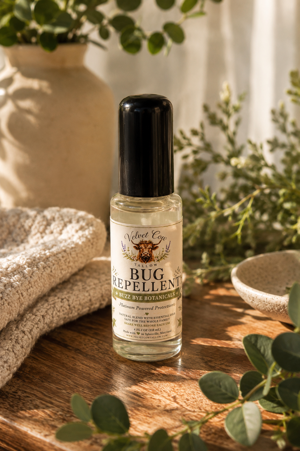 Natural Bug Repellent Spray | DEET-Free Protection