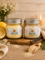 Organic Sugar-Scrub Exfoliating Body Scrub Moisturizing, All-Natural Skincare  Glowing  Smooth Skin  Handmade Scrub for Dry dull Skin