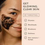 Face Scrub with Coffee + Rosehip Oil