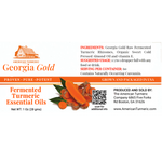 Fermented Turmeric Essential Oil – Whole-Plant Extract, Lead-Free, Internal & Topical Use