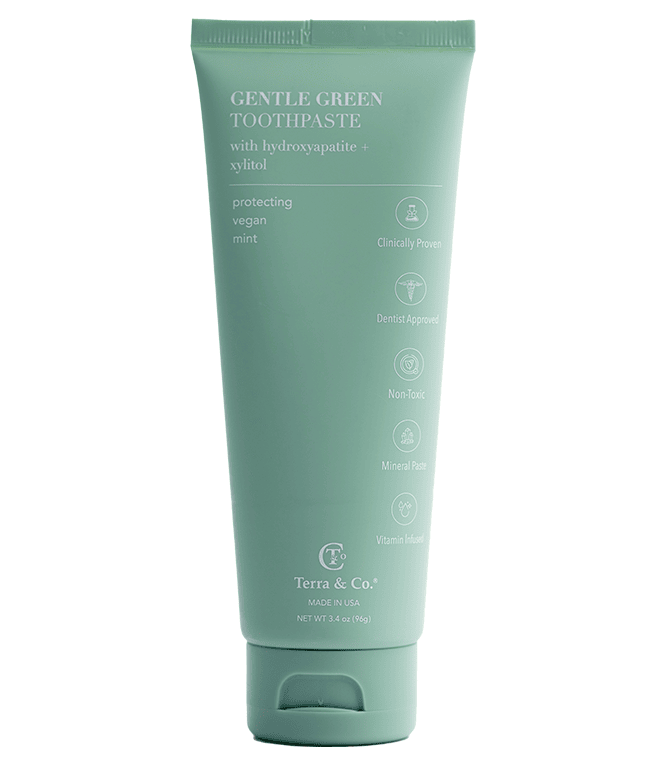 Gentle Green® Sensitive Toothpaste with Hydroxyapatite & B12