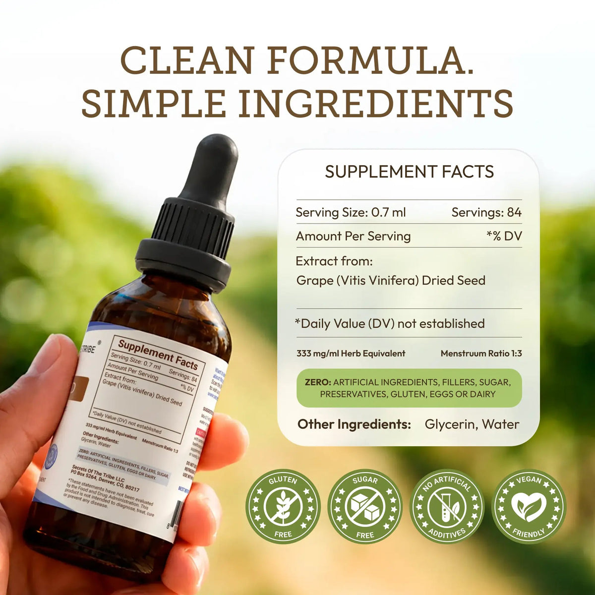 Grape Seed Tincture