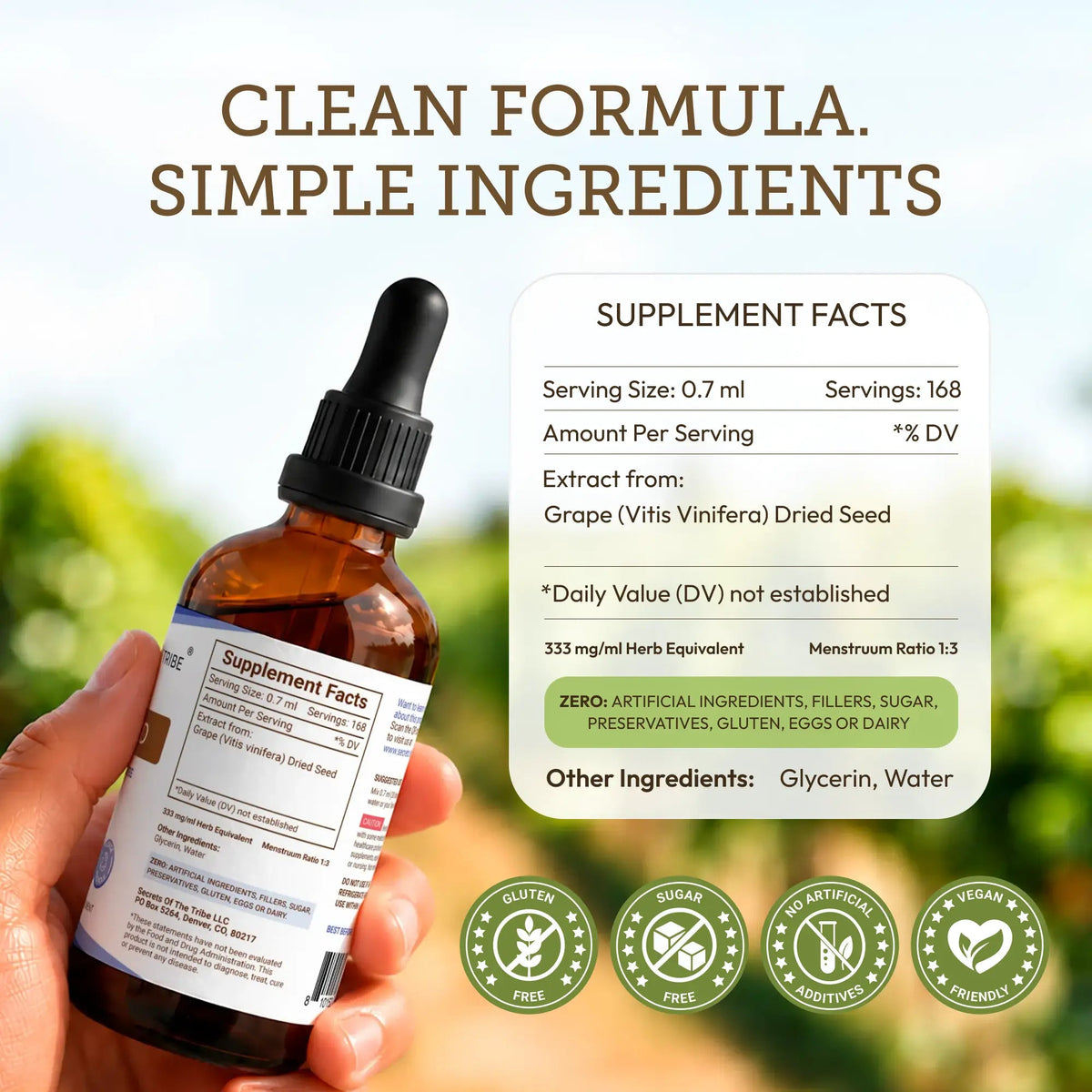 Grape Seed Tincture