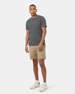 TreeBlend Stripe Button Pocket T-Shirt