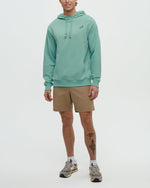 Haiti Palm Logo Relaxed Hoodie
