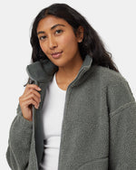 Recycled Boucle Reversible Full Zip