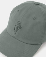 Flower Embroidery Peak Hat