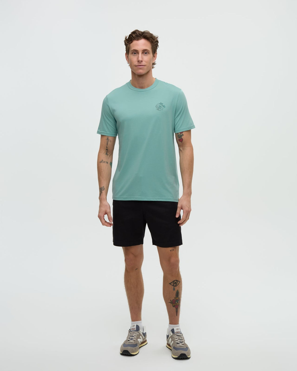 Haiti Palm Overlay T-Shirt