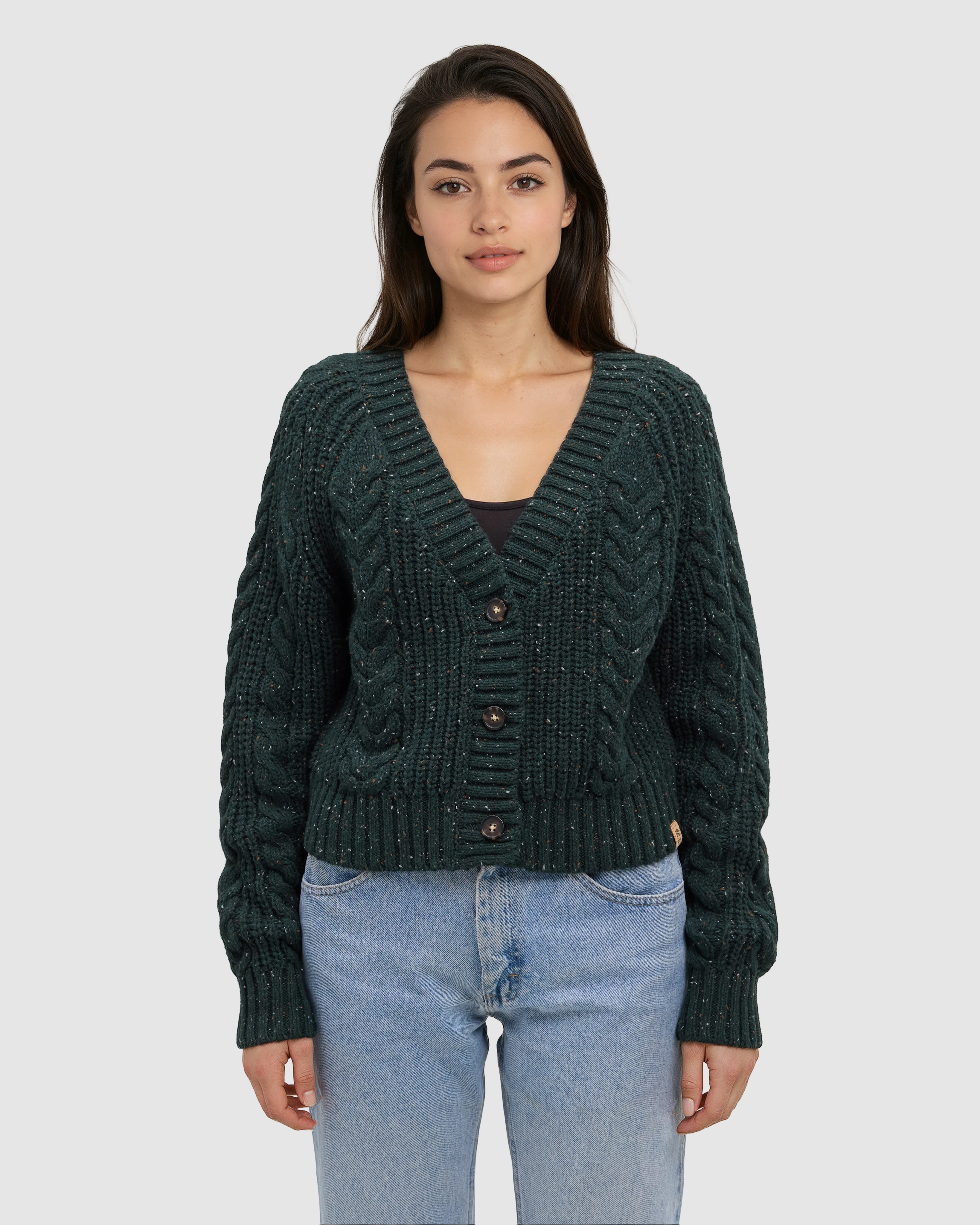 Stillwater Fleck Cardigan