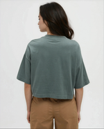 Parks Landscape Oversized Crop T-Shirt