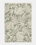 Organic Cotton Vintage Jungle Beach Blanket