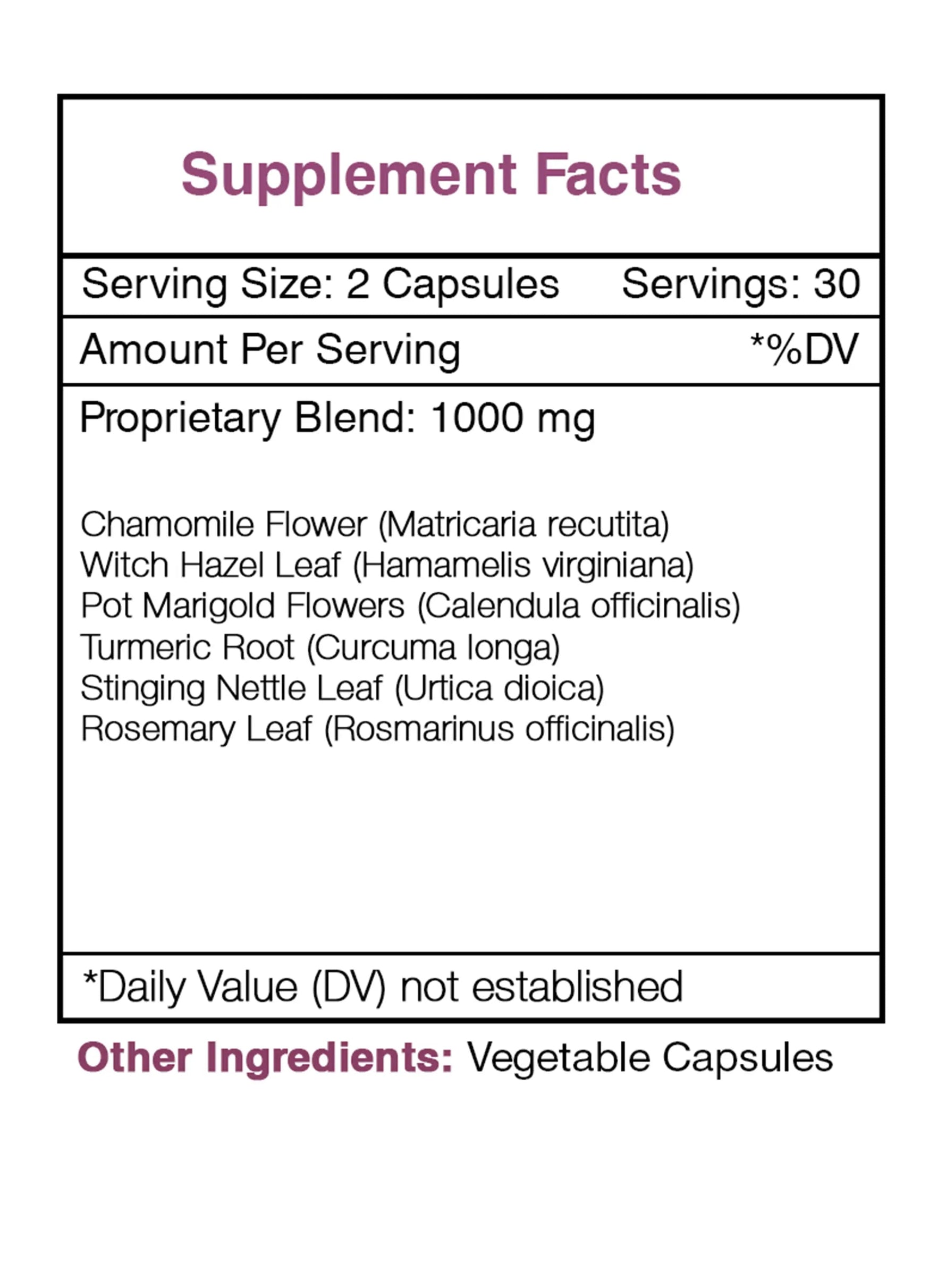 Head to Toe Capsules - Nails/Skin/Hair Care