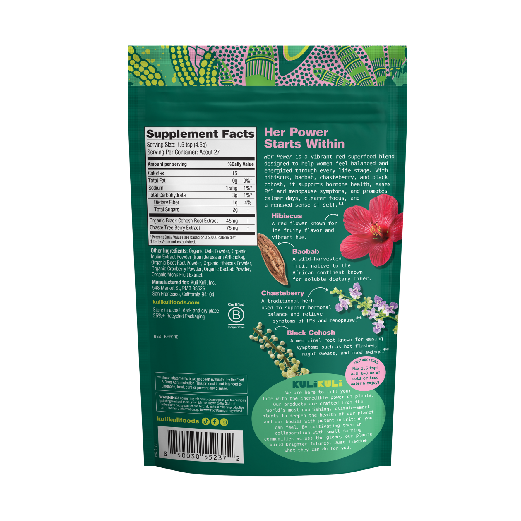 Her Power Superfood Drink Mix