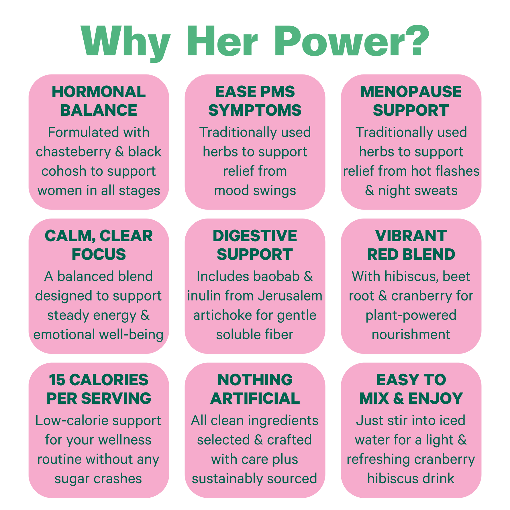 Her Power Superfood Drink Mix