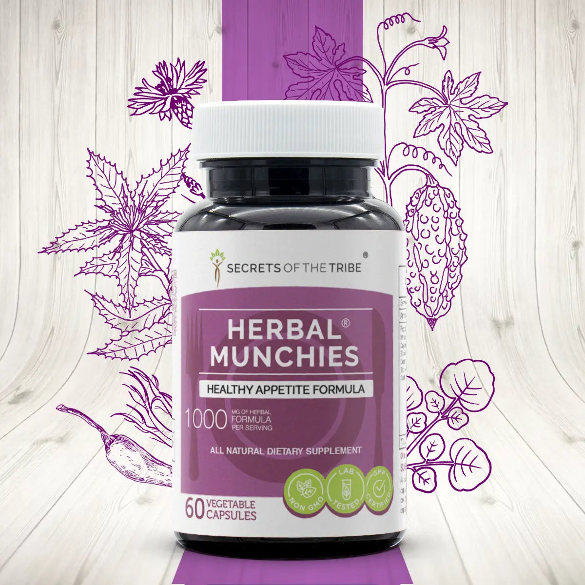 Herbal Munchies Capsules - Healthy Appetite Formula