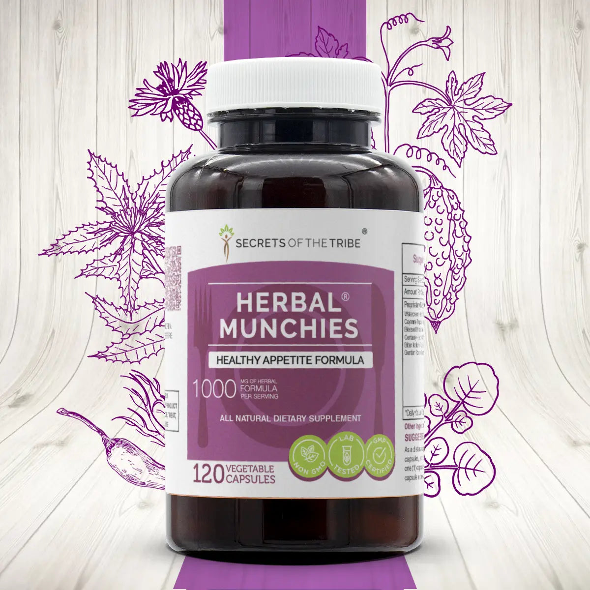 Herbal Munchies Capsules - Healthy Appetite Formula